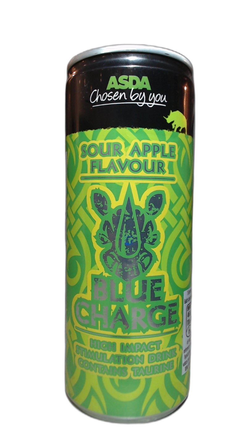 ASDA Blue Charge Sour Apple