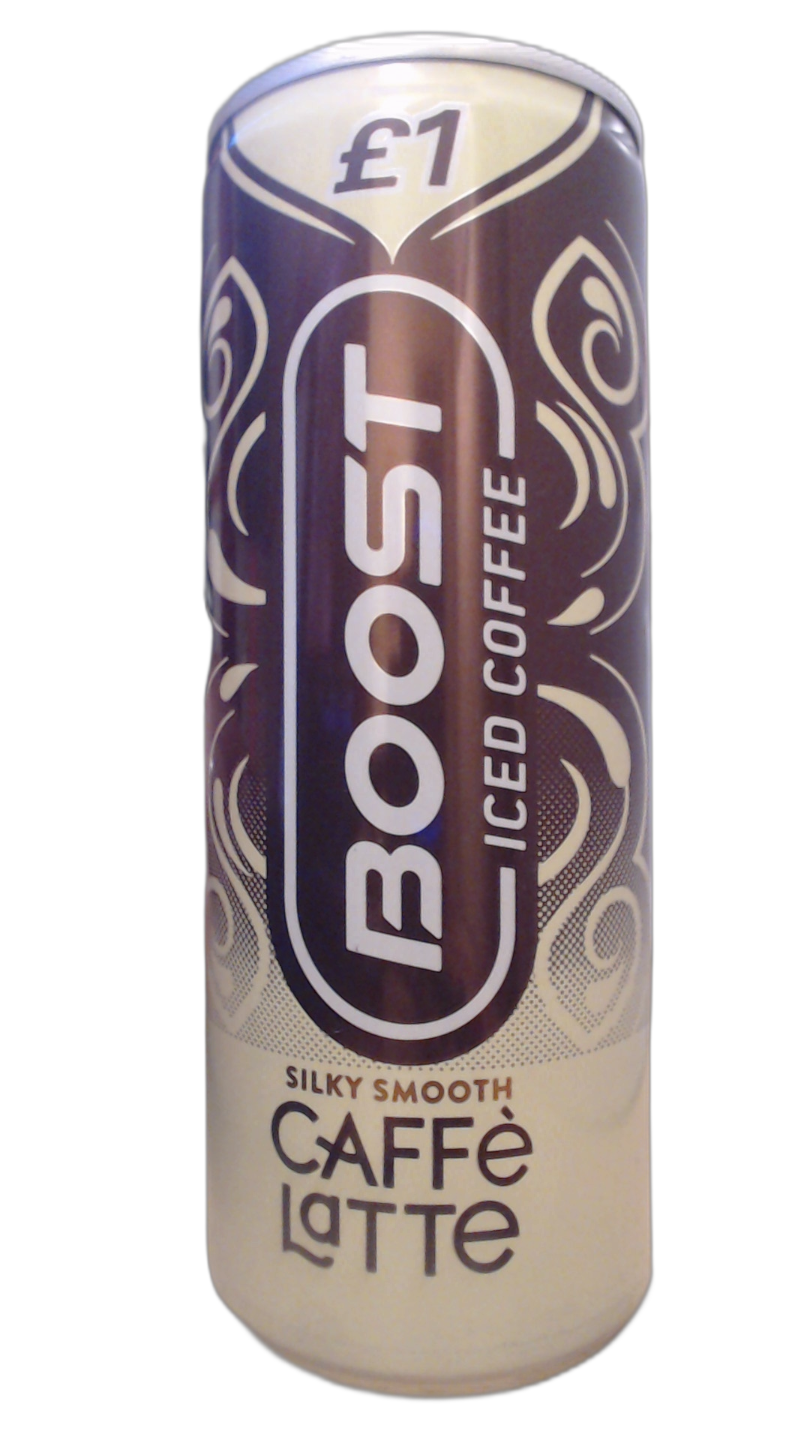 Boost Iced Coffee Caffè Latte PMP £1 (Teardrops)