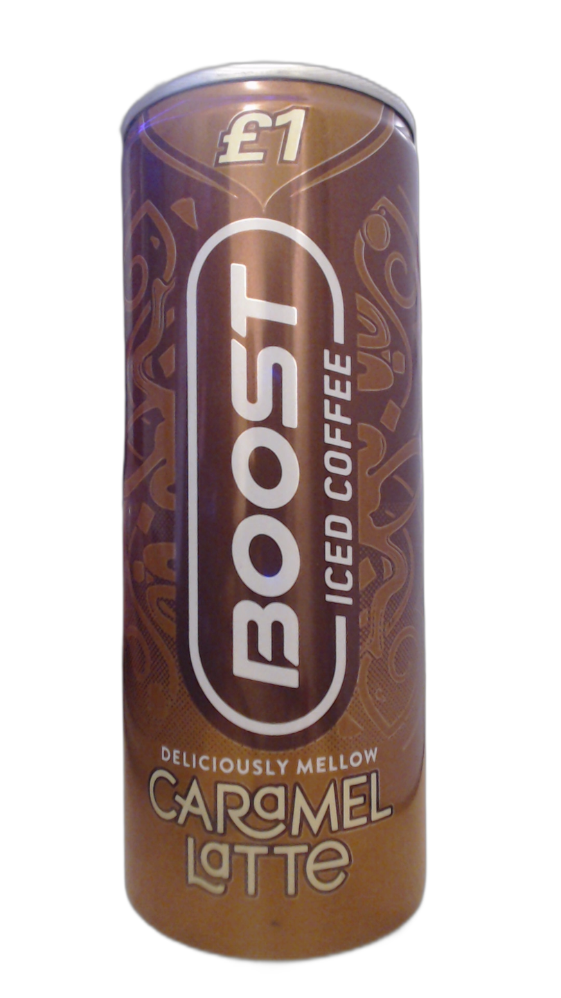 Boost Iced Coffee Caramel Latte PMP £1