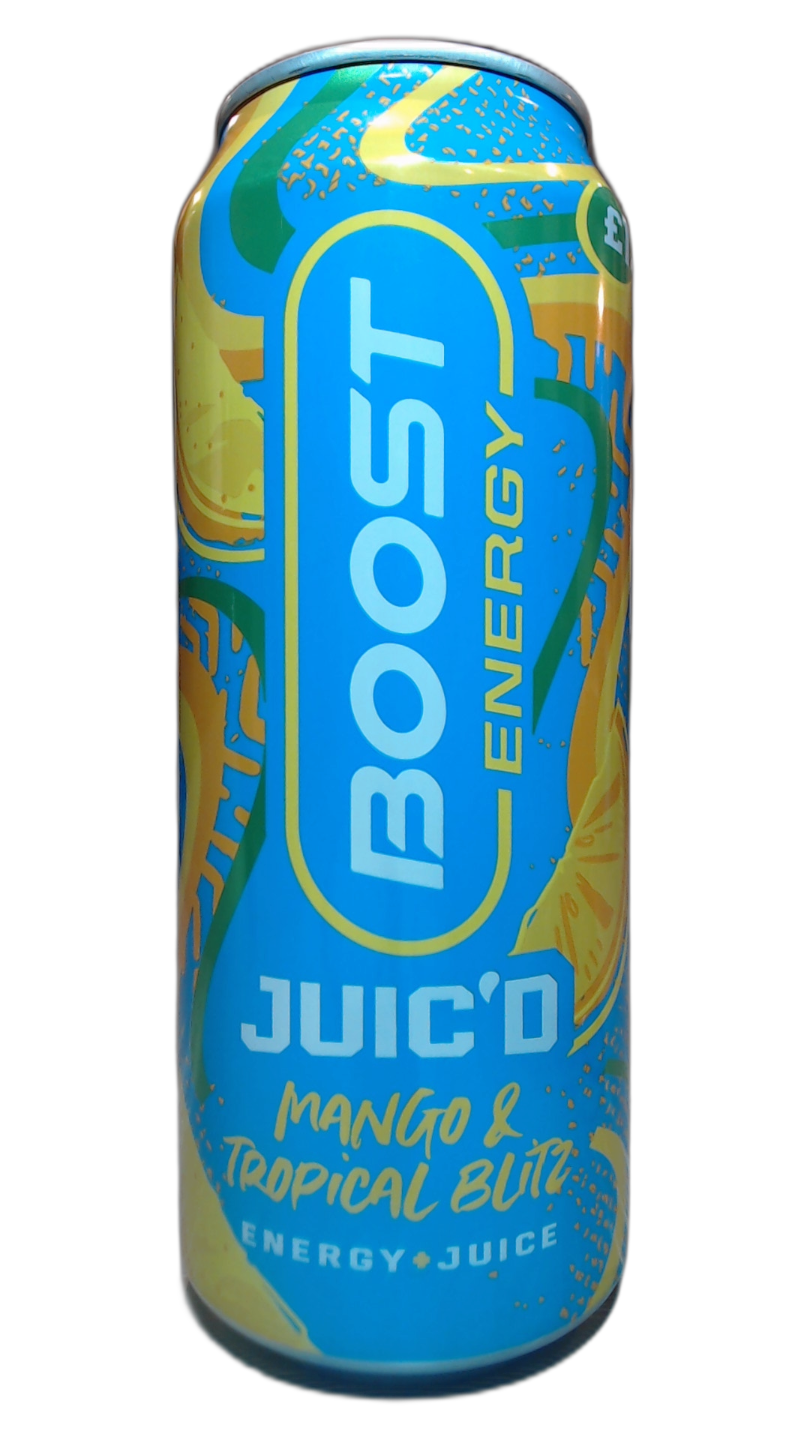 Boost Juic'd Mango & Tropical Blitz PMP £1