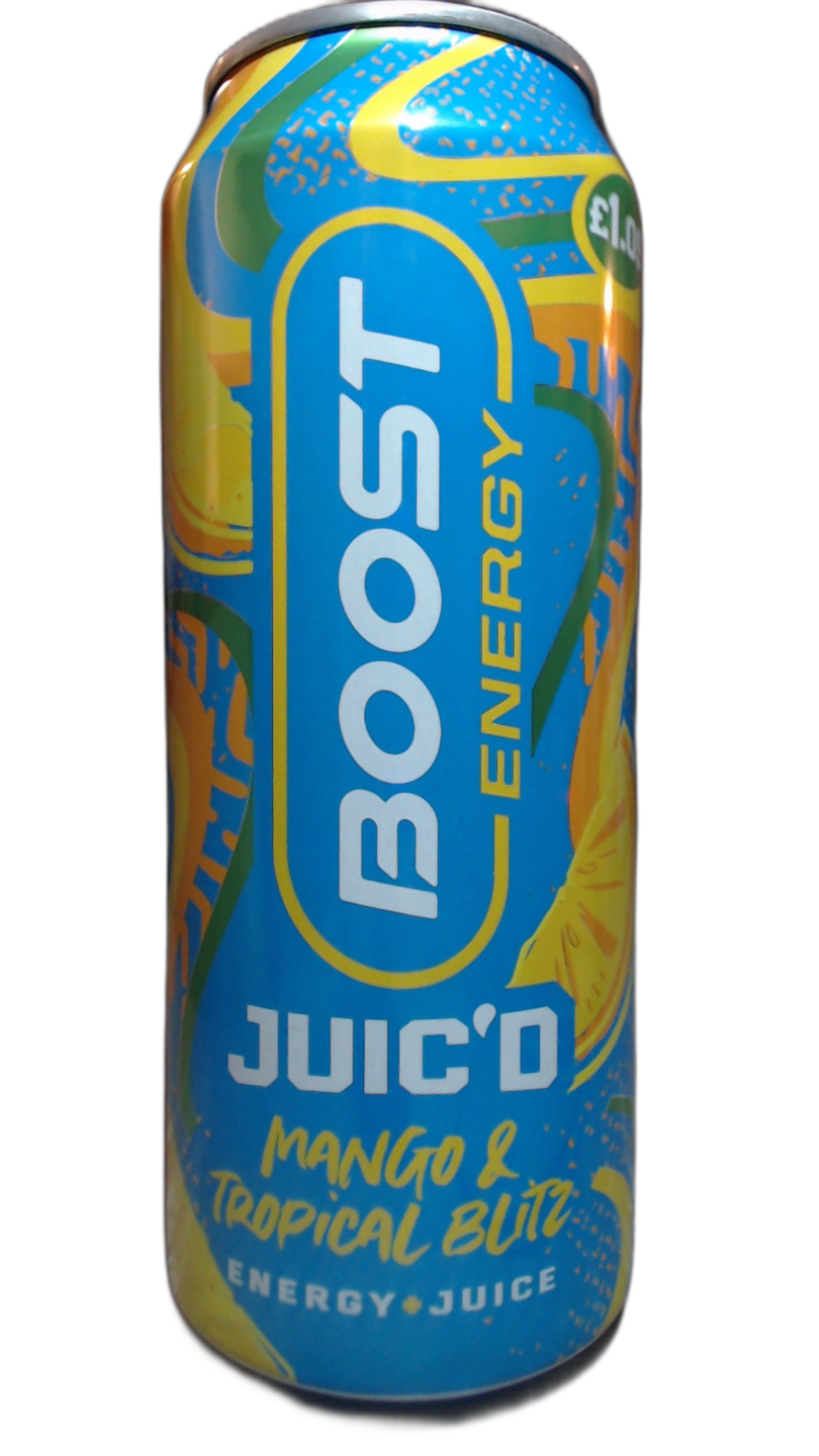 Boost Juic'd Mango & Tropical Blitz PMP £1.09