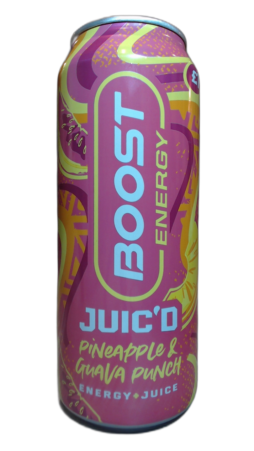 Boost Juic'd Pineapple & Guava Punch PMP £1