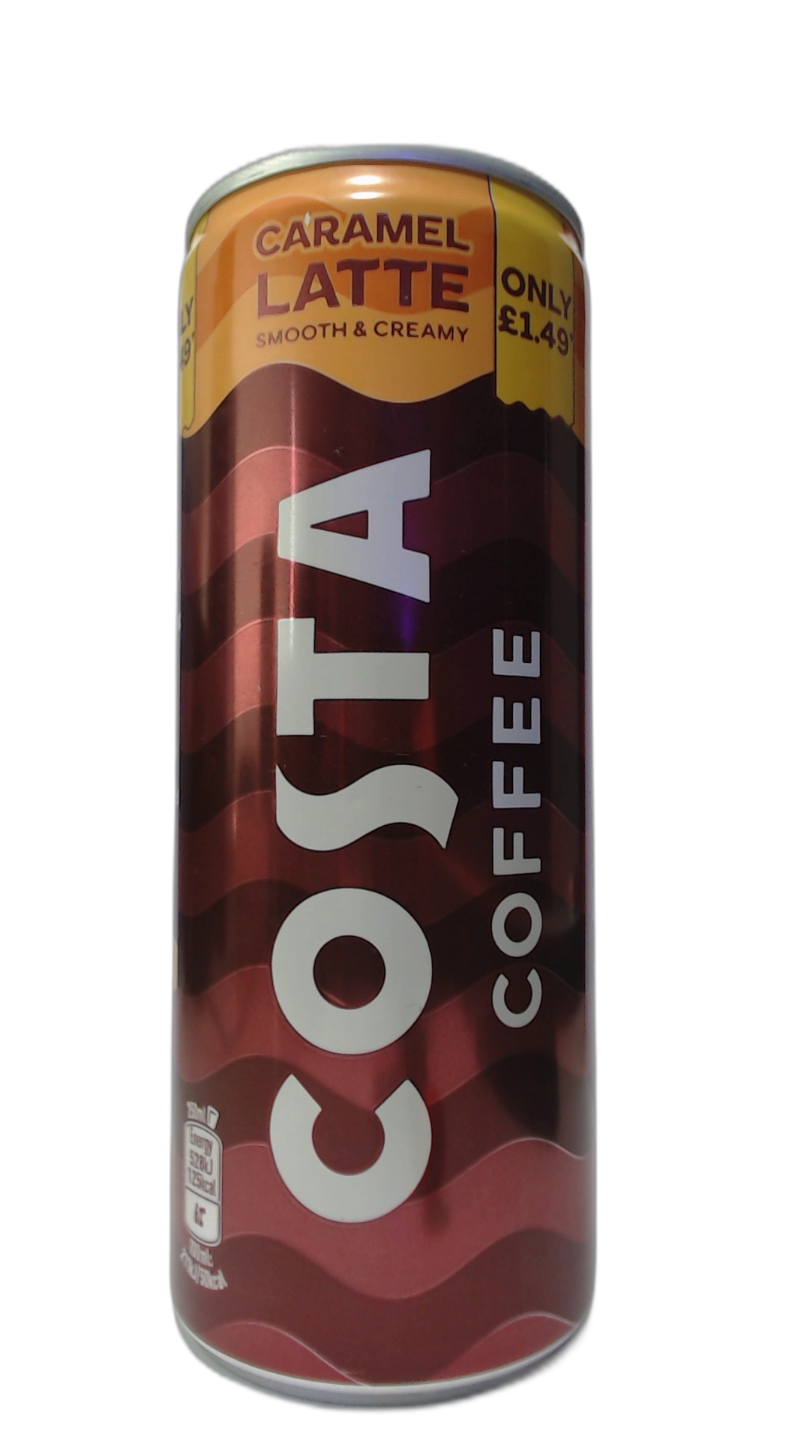Costa Coffee Caramel Latte