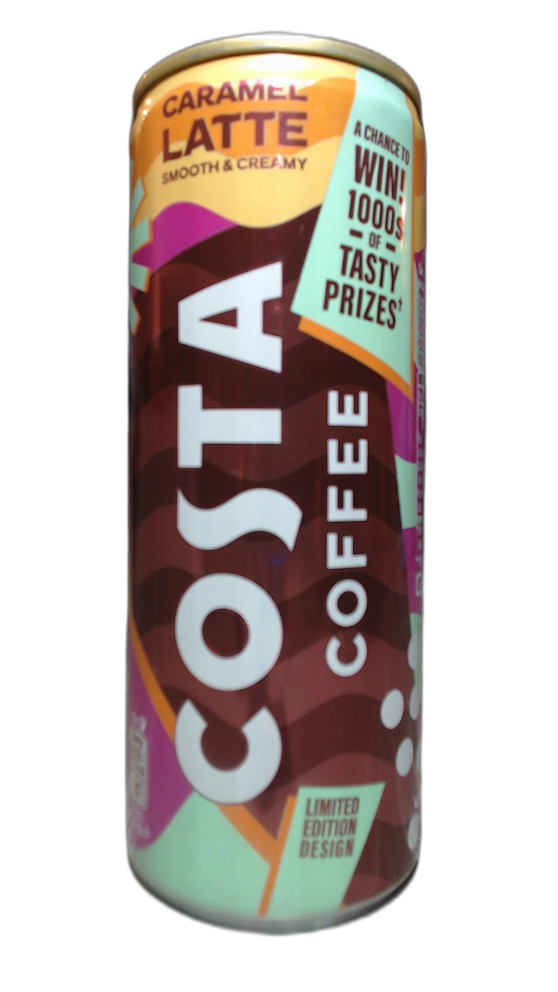 Costa Coffee Caramel Latte (with Competition)