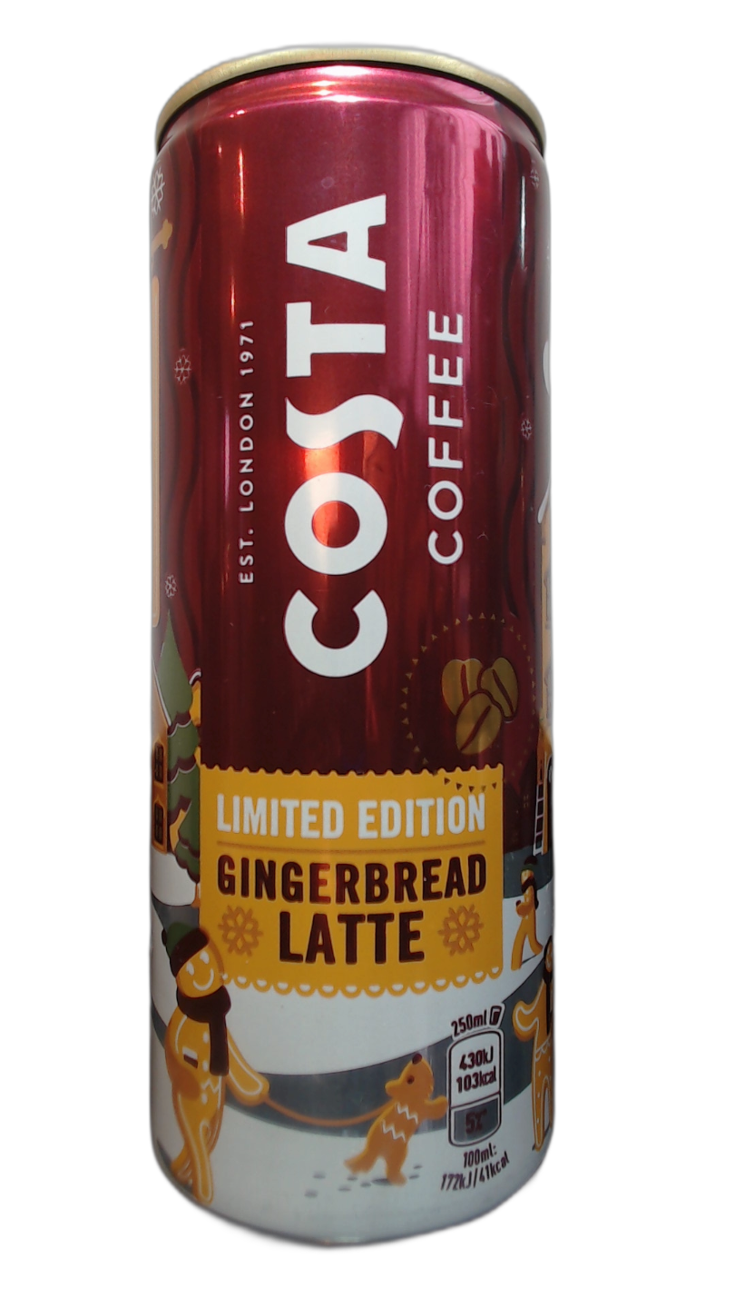 Costa Coffee Limited Edition Gingerbread Latte