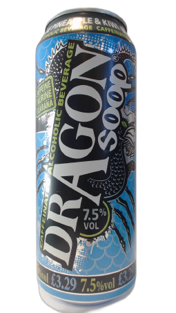 Dragon Soop Blue Pineapple & Kiwi