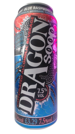 Dragon Soop Blue Raspberry
