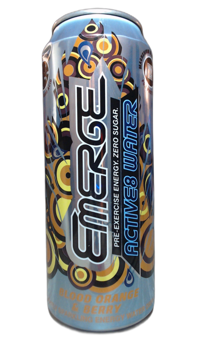 Emerge Active8 Water Blood Orange & Berry