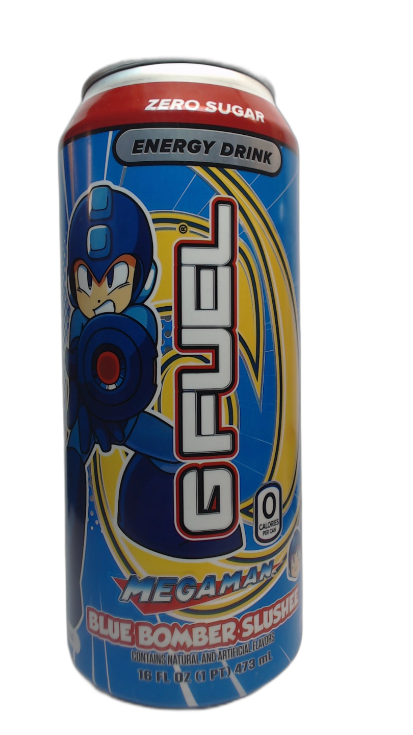 G Fuel Megaman Blue Bomber Slushee (USA)