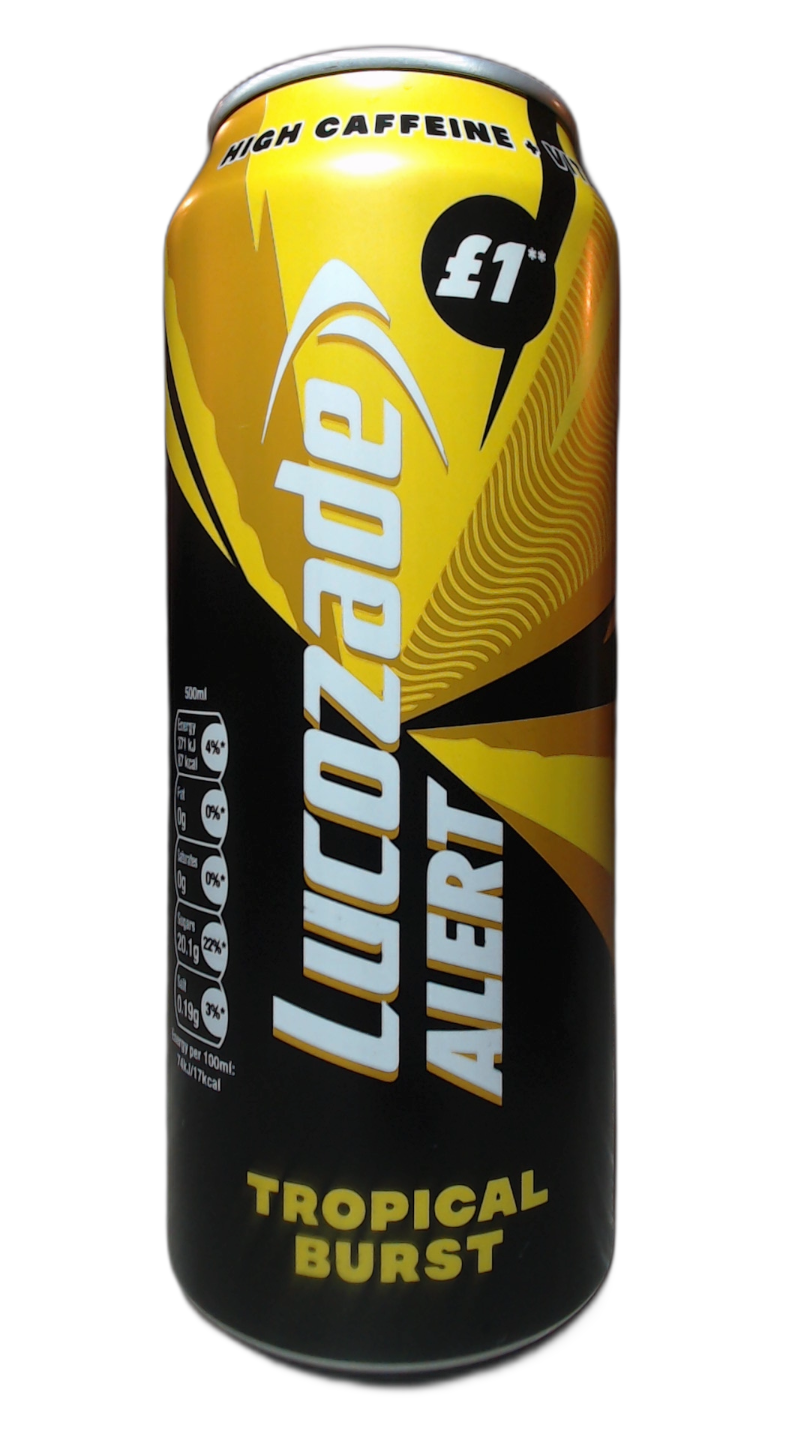 Lucozade Alert Tropical Burst PMP £1