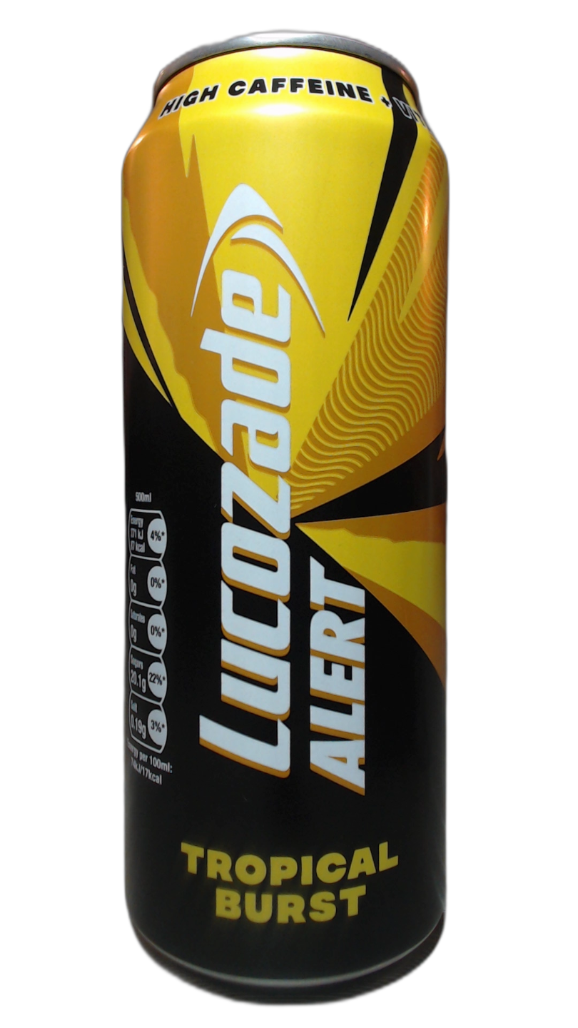 Lucozade Alert Tropical Burst