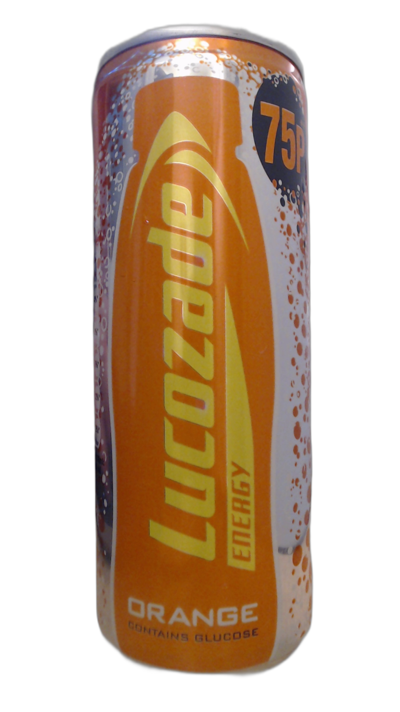 Lucozade Energy Orange PMP 75p