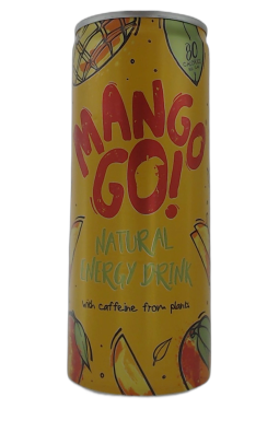 Mango Go! Natural Energy Drink