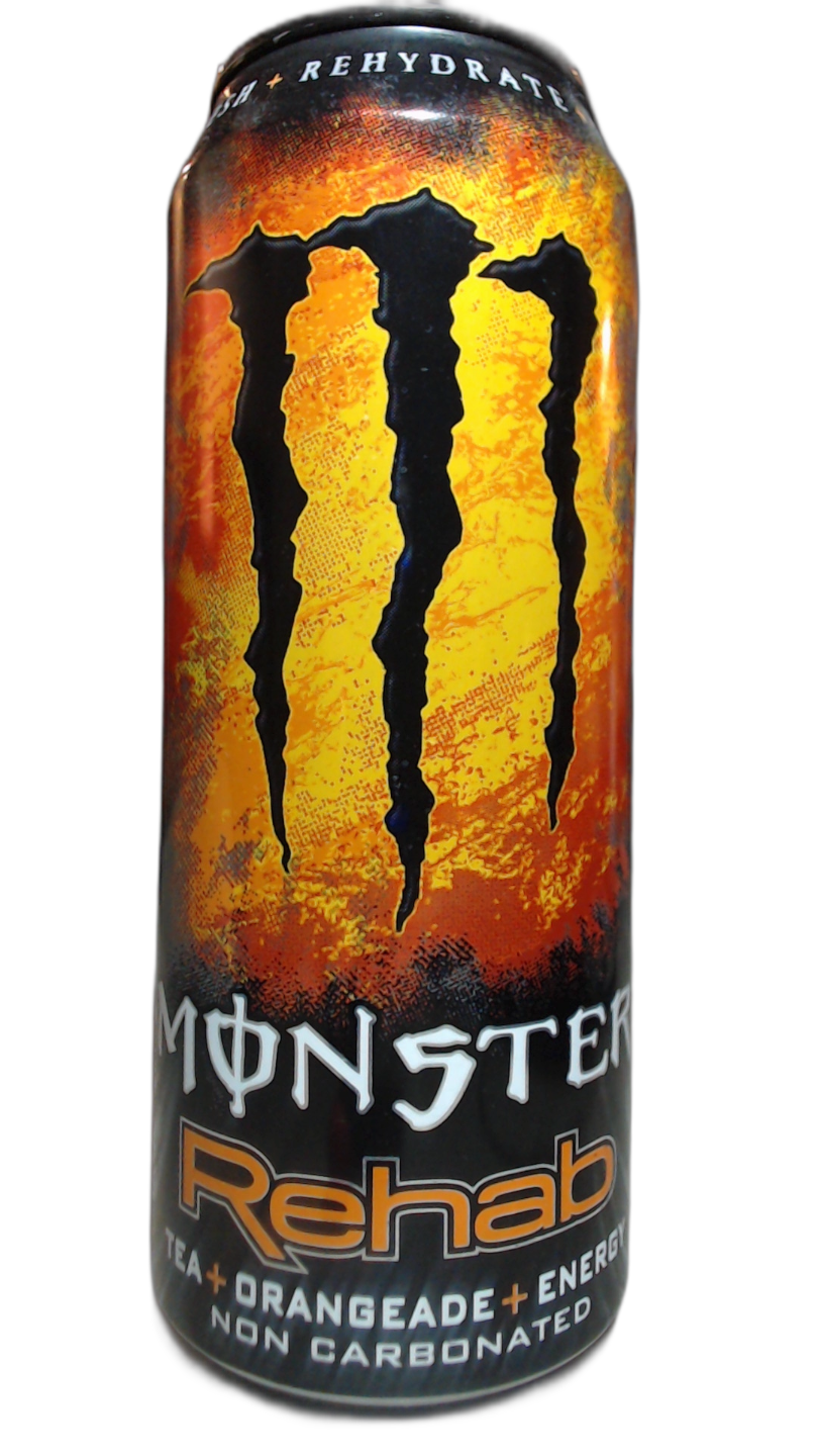 Monster Rehab Tea + Orangeade