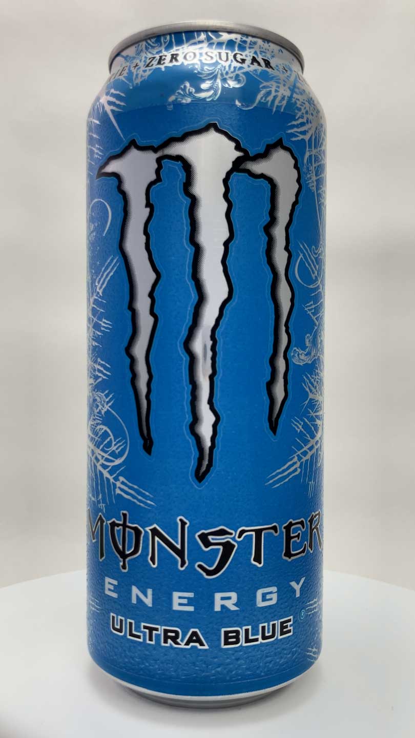 Monster Energy Ultra Blue Energy Drink Cans UK