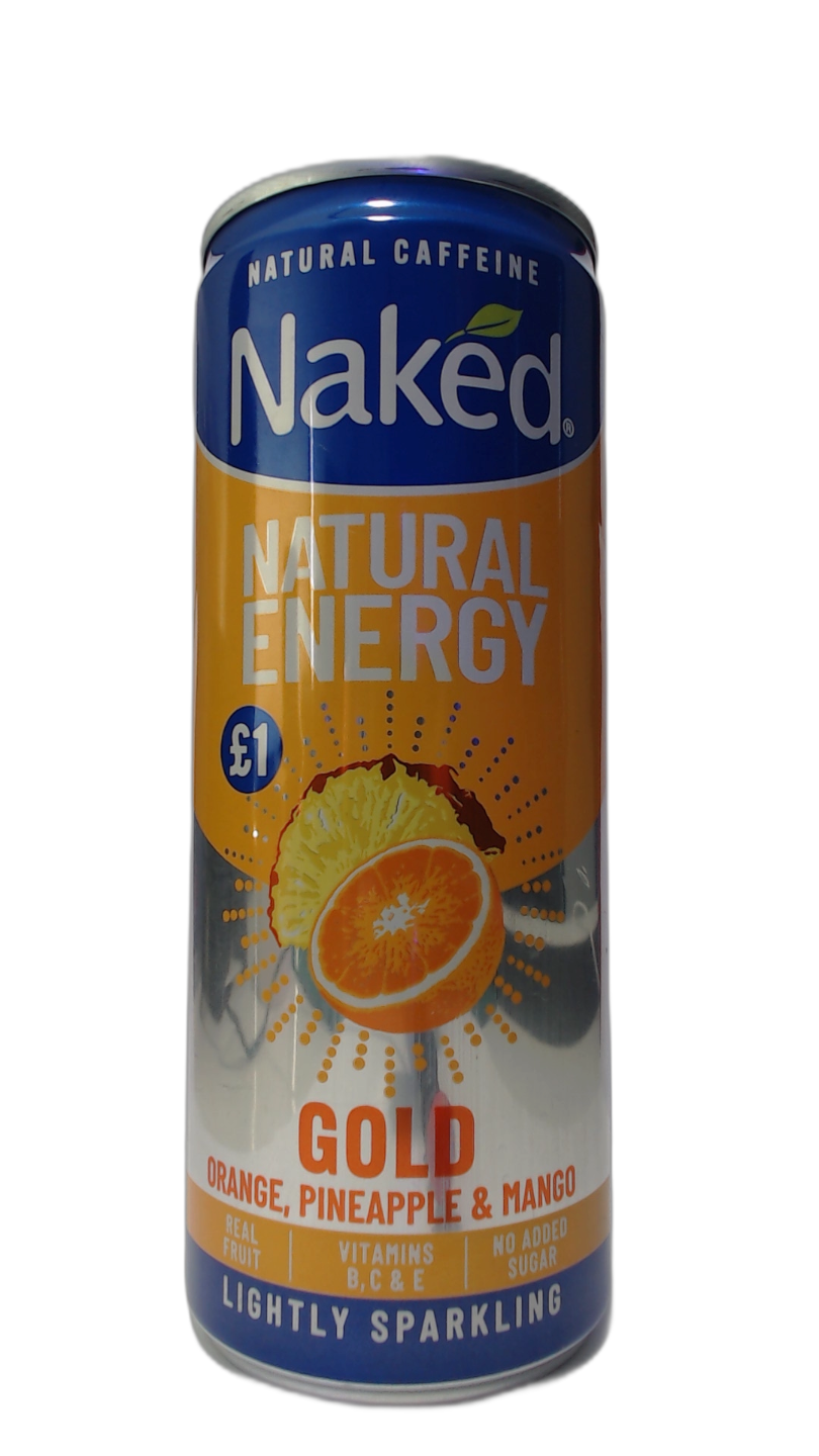 Naked Gold Orange, Pineapple, Mango