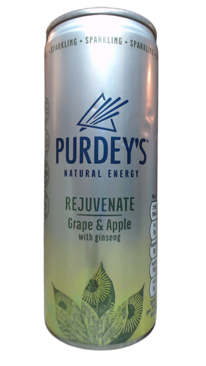 Purdey's Rejuvenate Grape & Apple with Ginseng