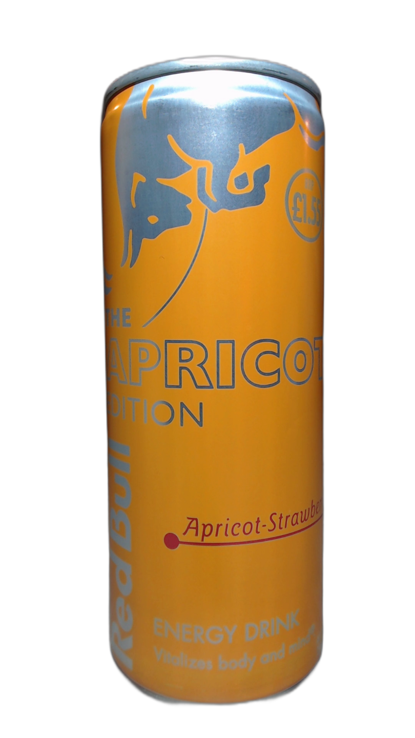 Red Bull Apricot Edition Apricot-Strawberry PMP £1.55