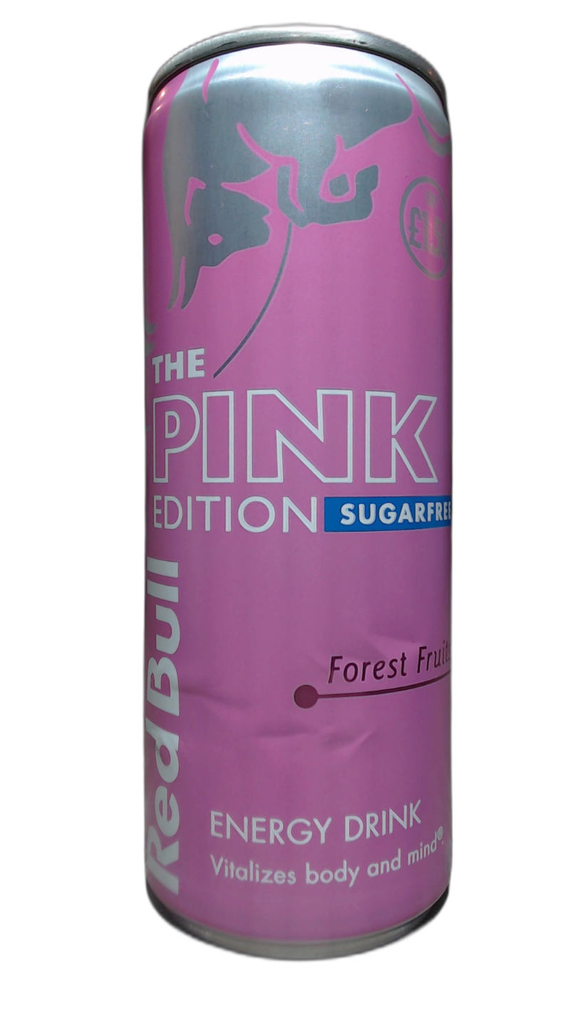 Red Bull Pink Edition Sugarfree Forest Fruits PMP £1.50