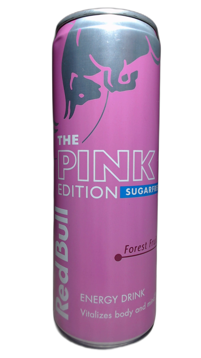 Red Bull Pink Edition Sugarfree Forest Fruits