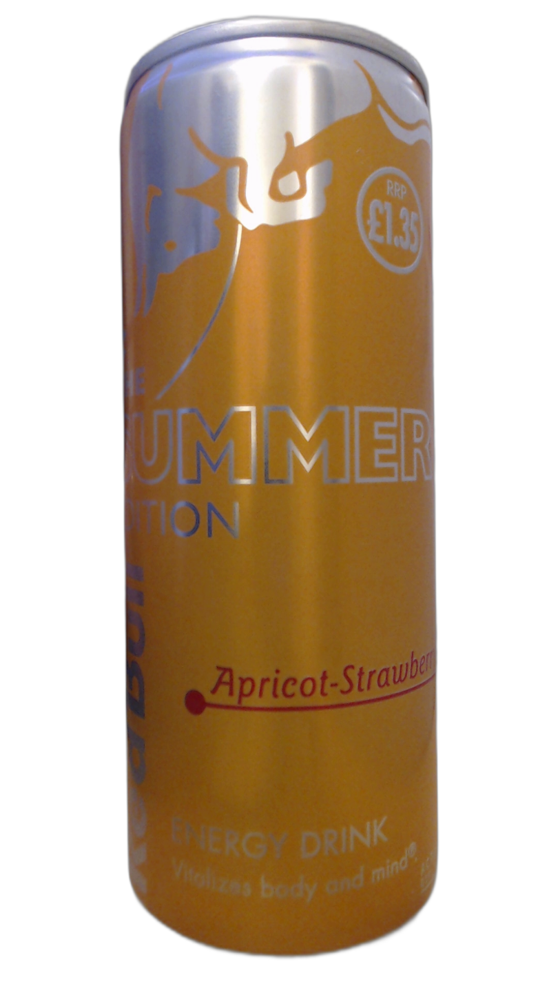 Red Bull Summer Edition Apricot-Strawberry PMP £1.35