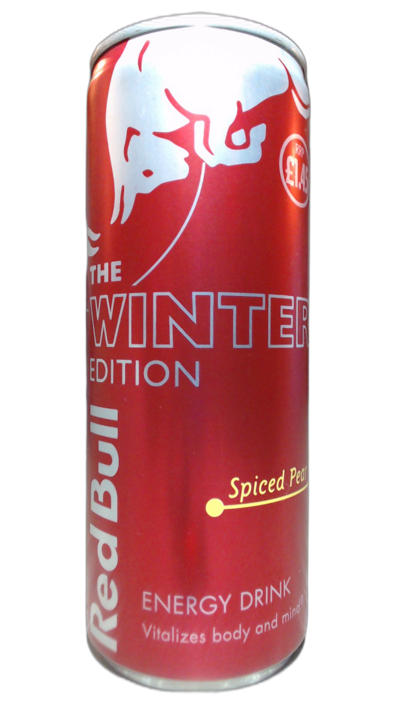 Red Bull Winter Edition Spiced Pear PMP £1.45