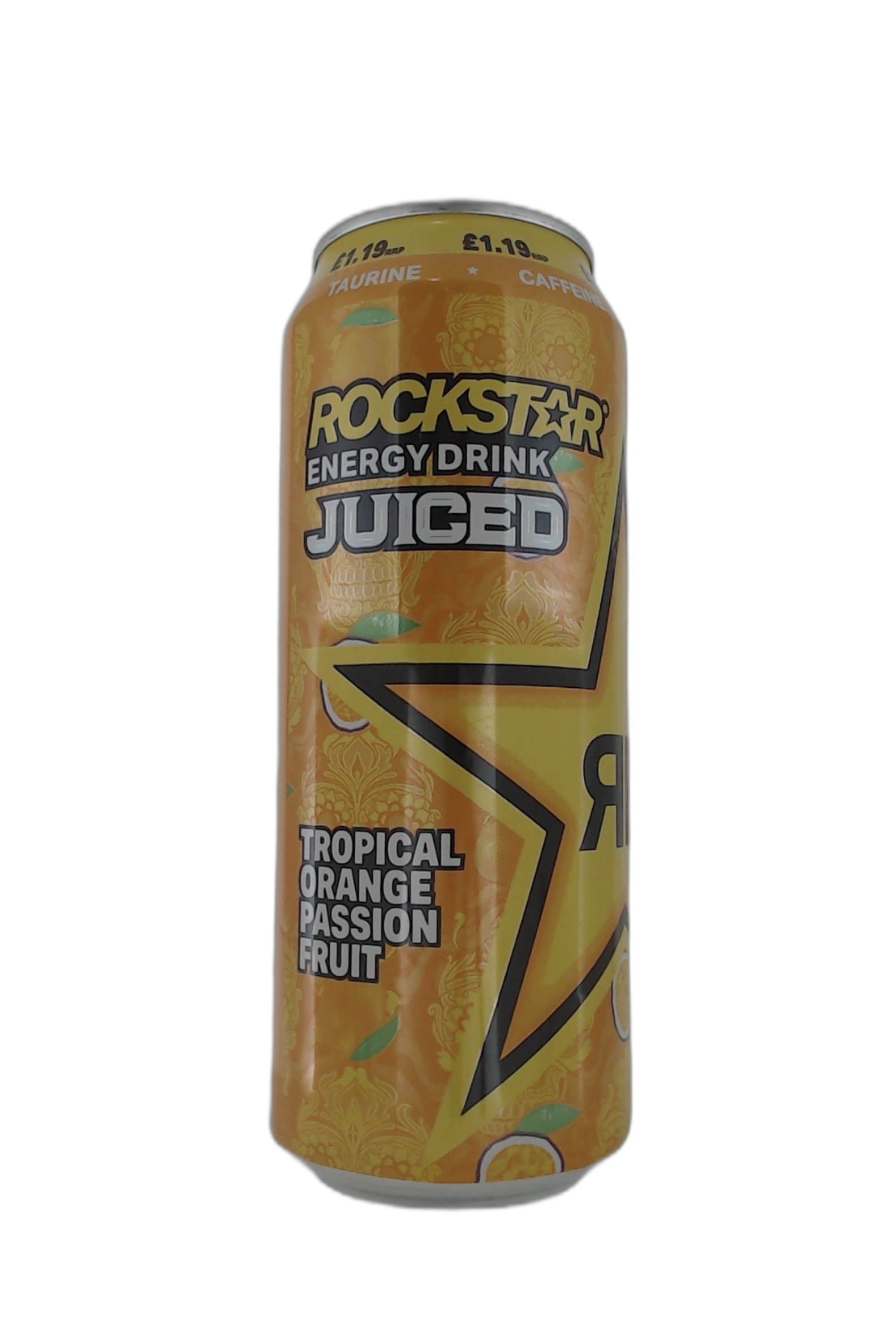 Rockstar Juiced Tropical Orange Passion Fruit PMP £1.19