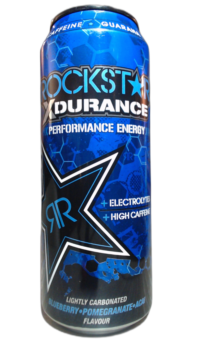 Rockstar Xdurance Blueberry Pomegranate Acai (Hexagons)