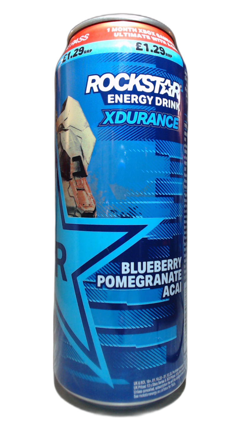 Rockstar Xdurance Blueberry Pomegranate Acai (with Halo Infinite Promotion)