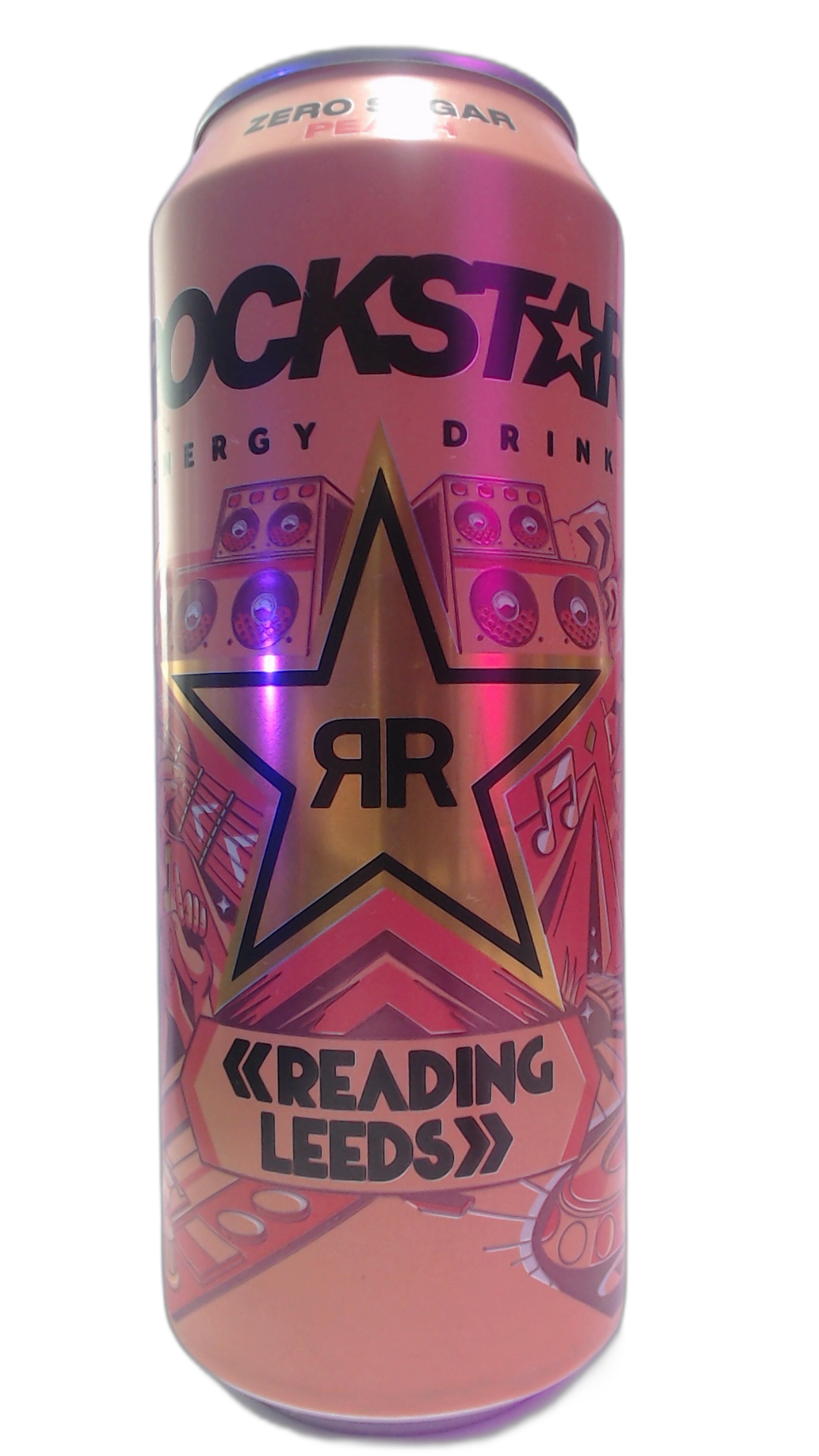 Rockstar Zero Sugar Peach (Reading & Leeds)