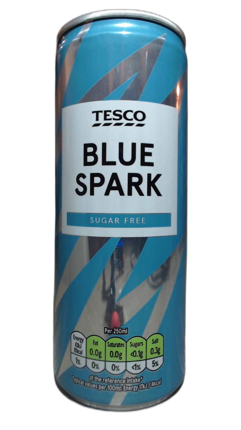 Tesco Blue Spark Sugar Free