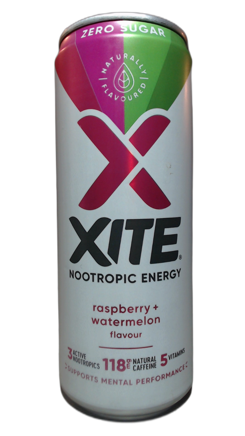 Xite Focus Raspberry + Watermelon (Red Text Alternate)